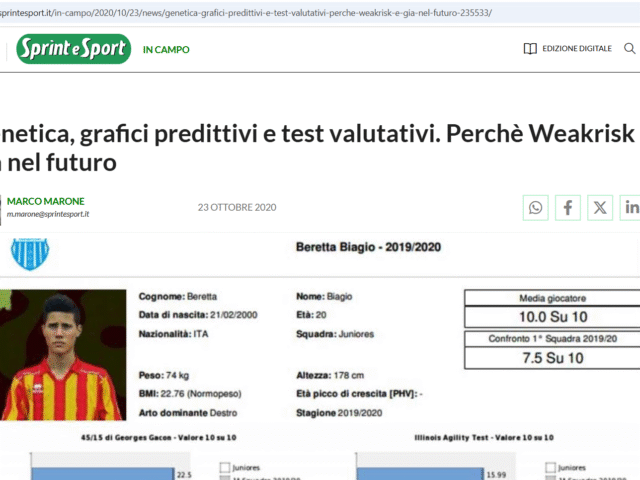 Sprint e sport